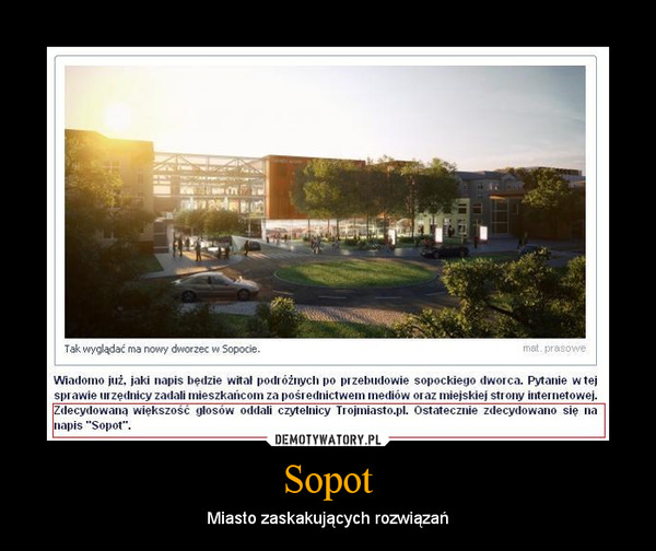 Sopot – Miasto zaskakujących rozwiązań 