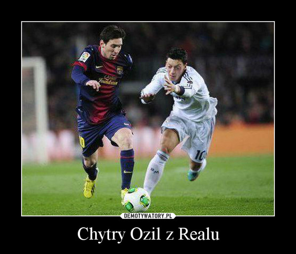 Chytry Ozil z Realu –  
