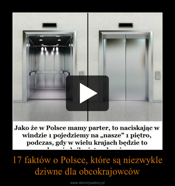 17 faktów o Polsce, które są niezwykle dziwne dla obcokrajowców –  