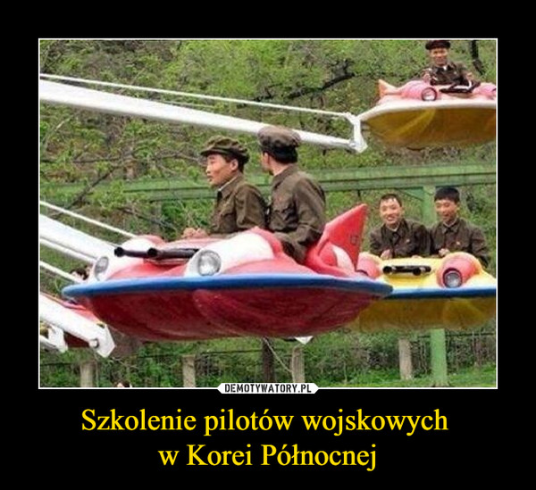 Szkolenie pilotów wojskowych w Korei Północnej –  
