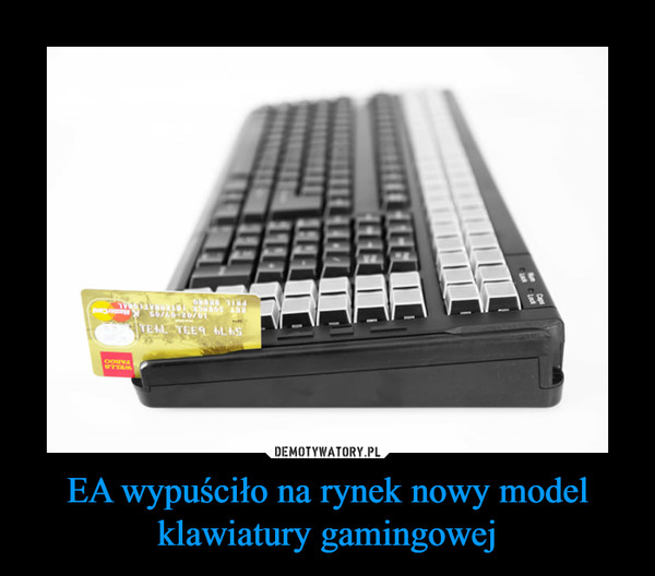 EA wypuściło na rynek nowy model klawiatury gamingowej –  