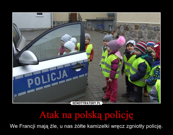 Atak na polską policję