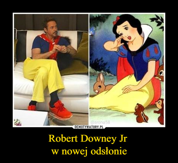 Robert Downey Jr w nowej odsłonie –  