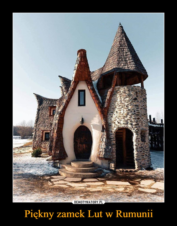 Piękny zamek Lut w Rumunii –  