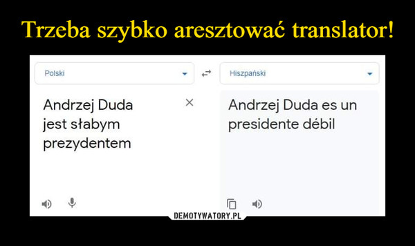  –  Andrzej Duda jest słabym prezydentem Andrzej Duda es un presidente debil