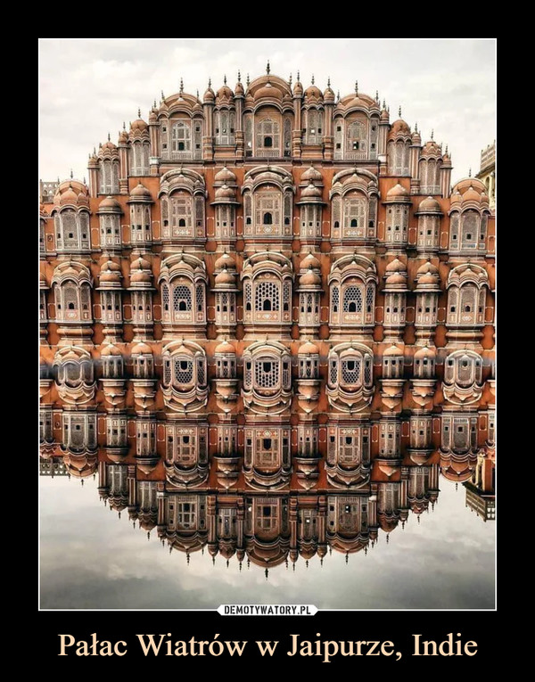 Pałac Wiatrów w Jaipurze, Indie