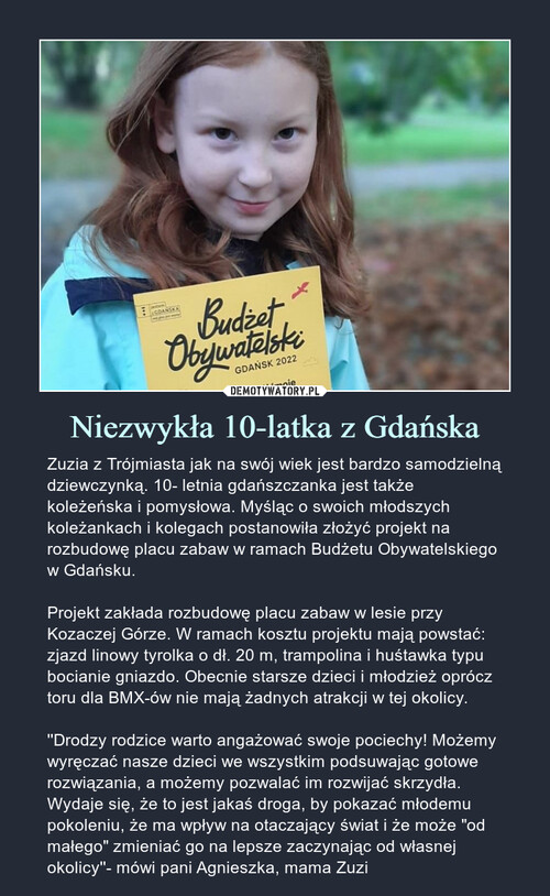 Niezwykła 10-latka z Gdańska