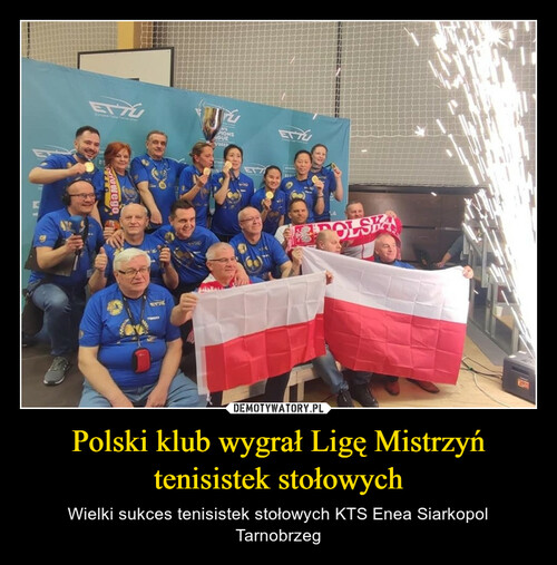 Polski klub wygrał Ligę Mistrzyń tenisistek stołowych