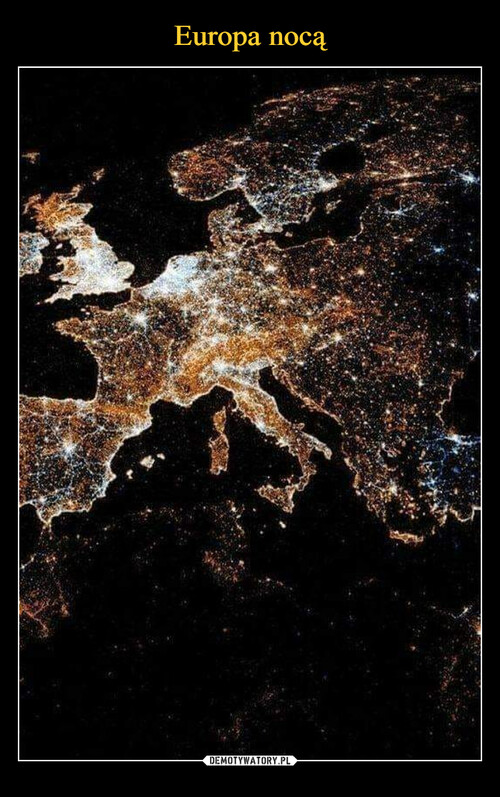 Europa nocą