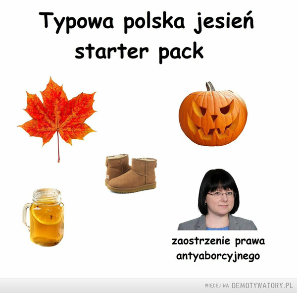 Typowa polska jesień –  