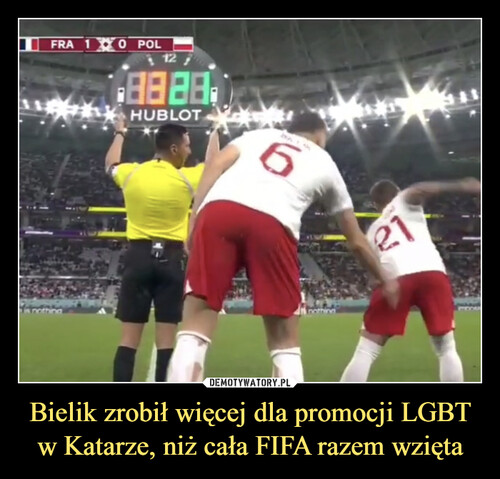 Bielik zrobił więcej dla promocji LGBT w Katarze, niż cała FIFA razem wzięta
